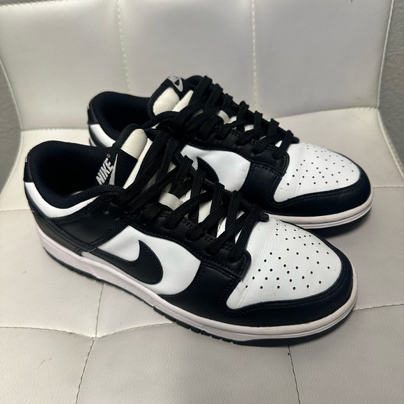 Nike Shoes - Nike dunk low Black and White Sneakers